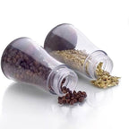 6-piece Plastic Spice Jar Set With Stand - 9XShoppy