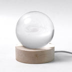 3d Crystal Ball Lamps With Base (1 Pc) - 9XShoppy