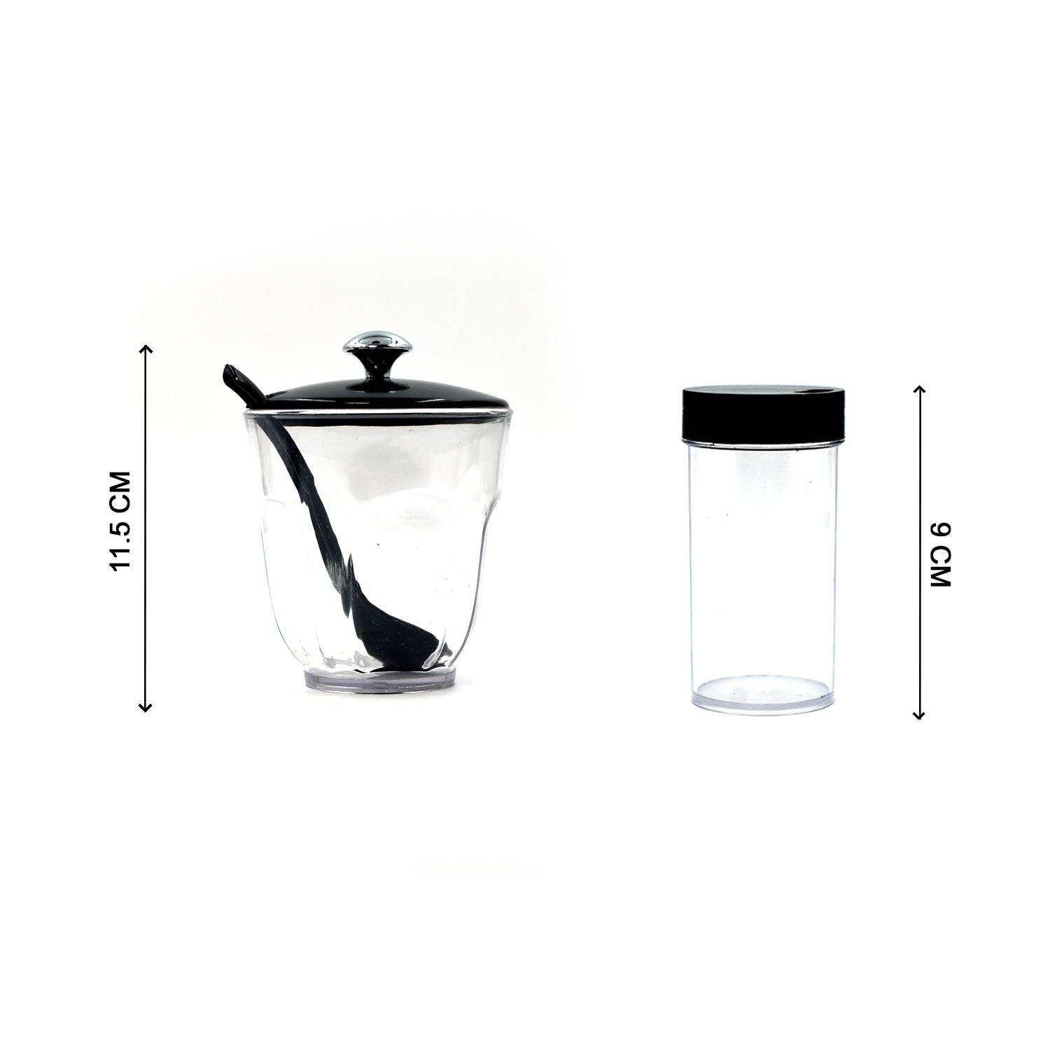 8122 Ganesh Rendy Condiment Set For Kitchen Transparent Jar For Easy To Access Spice 1 Piece Spice Set (Plastic) - 9XShoppy