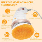 7293 Body Massager Shaping Machine Body Sculpting Massager With 3 Washable Pads Adjustable Speeds Electric Handheld Massager For Belly Waist Legs Arms Butt (1 Pc) - 9XShoppy