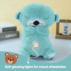 Soft Plush Musical Teddy Bear Toy With Led Light (1 Pc) - 9XShoppy