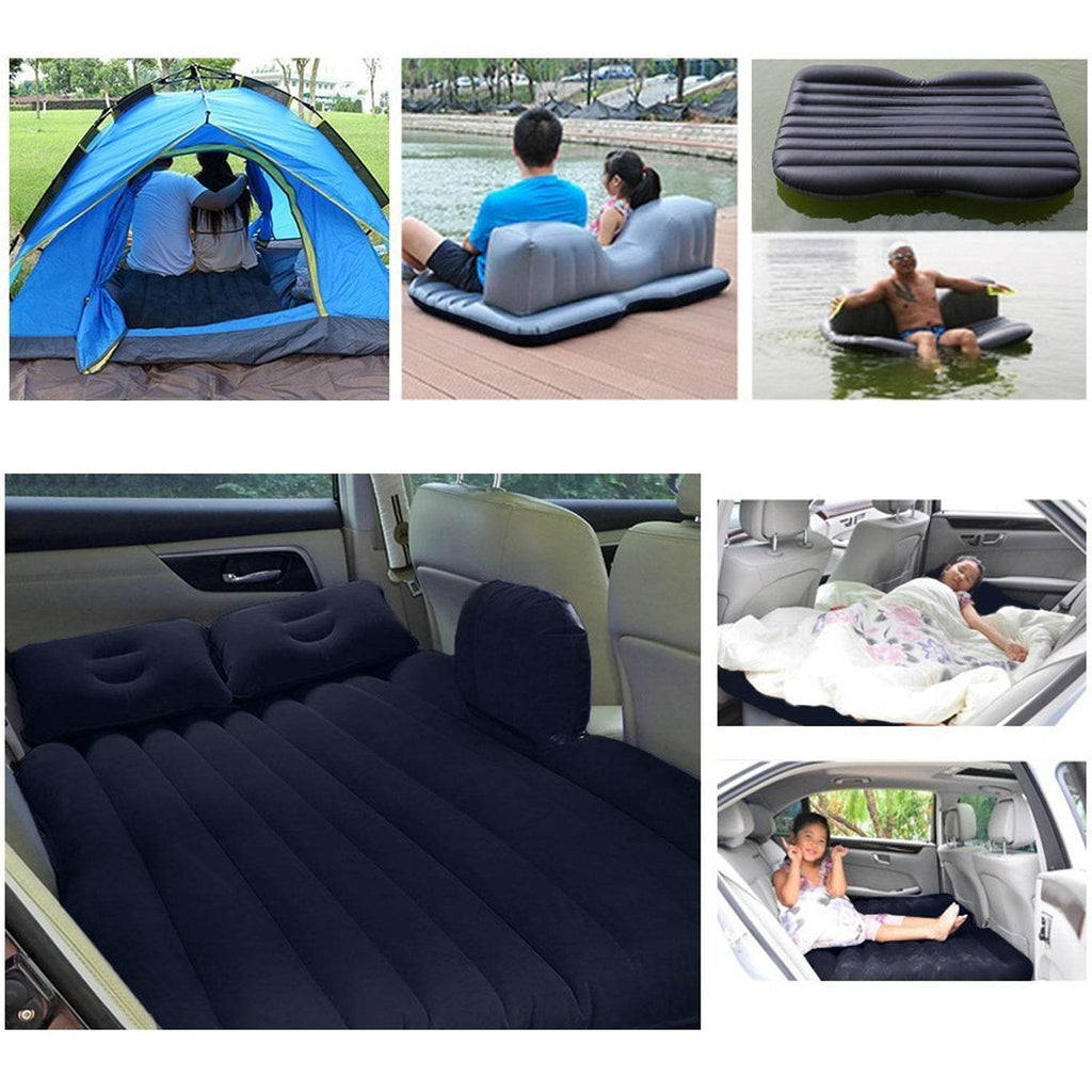 Car Inflatable Bed With 2 Pillows Air Pump (Portable) - 9XShoppy