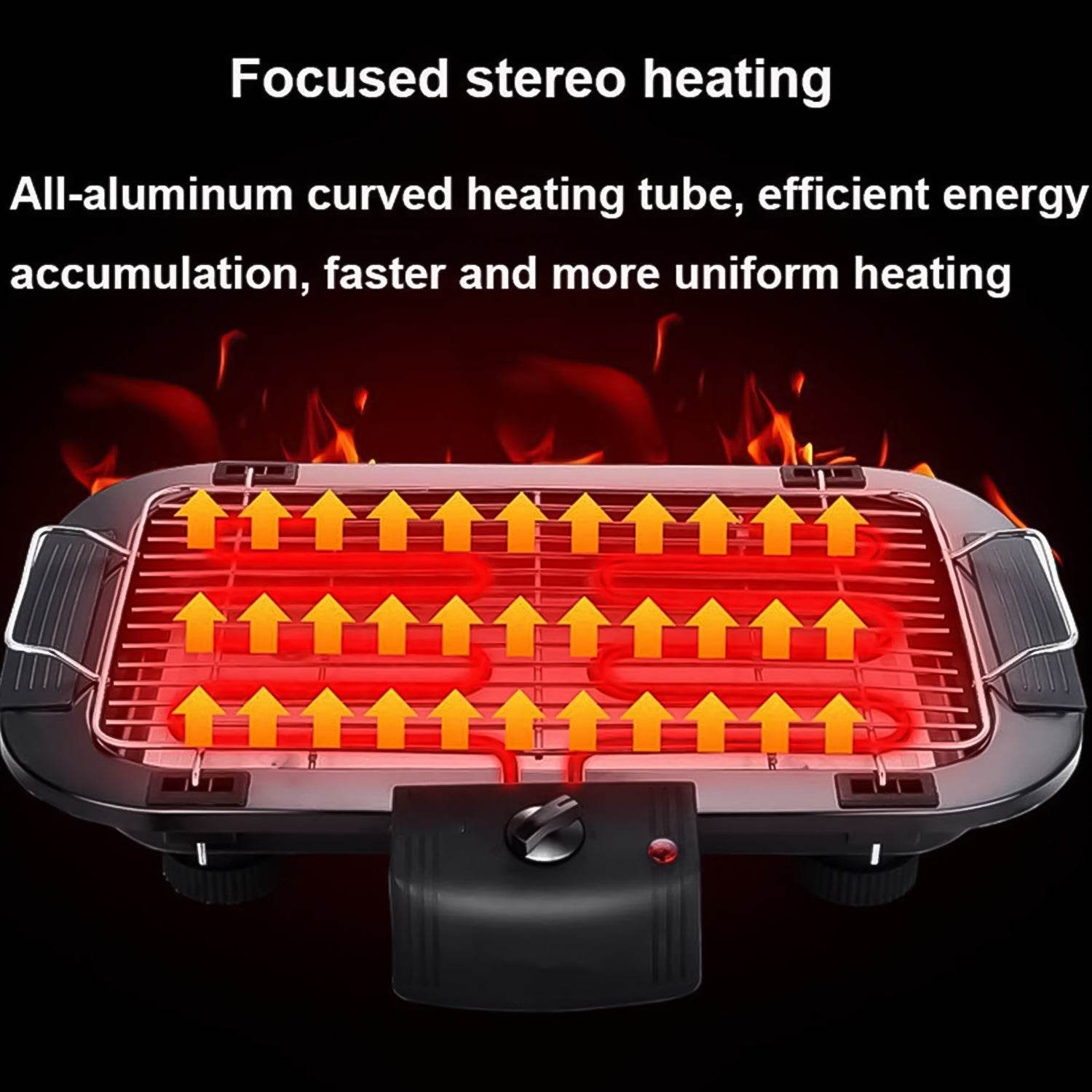 Electric Barbecue Grill 2000w (1 Pc) - 9XShoppy