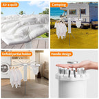 Foldable Rotary Clothes Drying Rack Stand (1 Pc) - 9XShoppy