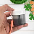 Plastic 4 Section Pill Box Organizer (1 Pc Mix Color) - 9XShoppy