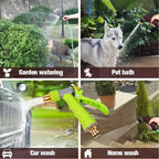 7525 Water Spray Nozzle Hose Sprayer High Pressure Long Range Zinc Alloy Rotatable For Gardening Spray Adjustable High Pressure Car Washer Washing Water Spray Gun - 9XShoppy
