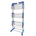 Foldable Stainless Steel Clothes Drying Stand Rack - 9XShoppy