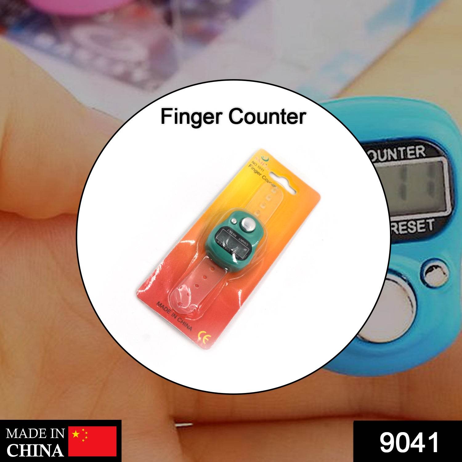 9041 Manual Hand Finger Counting Machine Digital Head Electronic Tally Counter - 9XShoppy