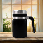 Stainless Steel Vacuum Cofee Cup With Non Slip Scalding (600ml Approx) - 9XShoppy