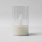 Flameless Candles With Transparent Plastic Covers Set Of 24 Pcs Led - 9XShoppy