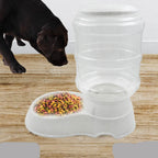 Pet Feeder Food Dispenser - Replenish Pet Food For Dog Cat Animal Automatic Gravity Dry Food Storage Bottle - 9XShoppy