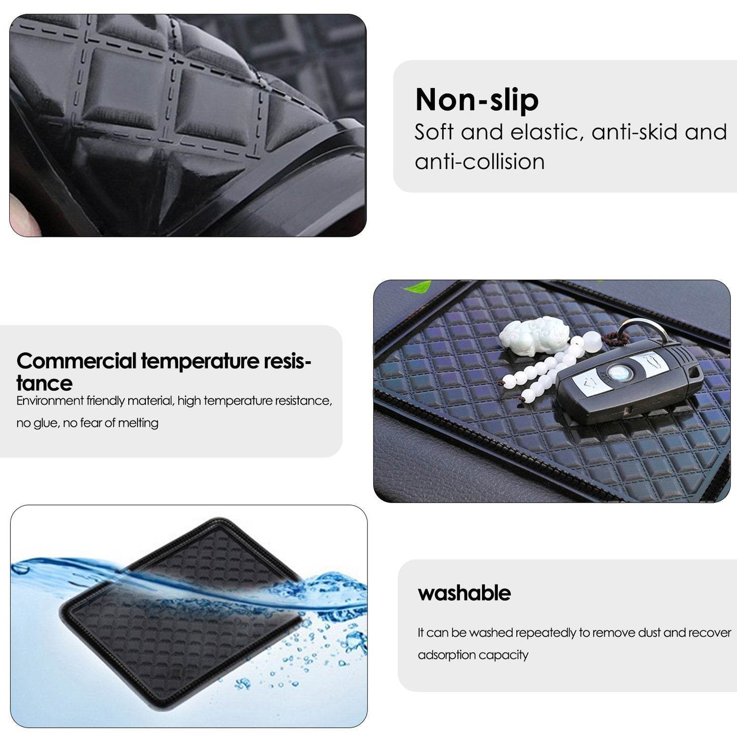 Universal Anti Skid grass Vinyl Mat Pad - 9XShoppy