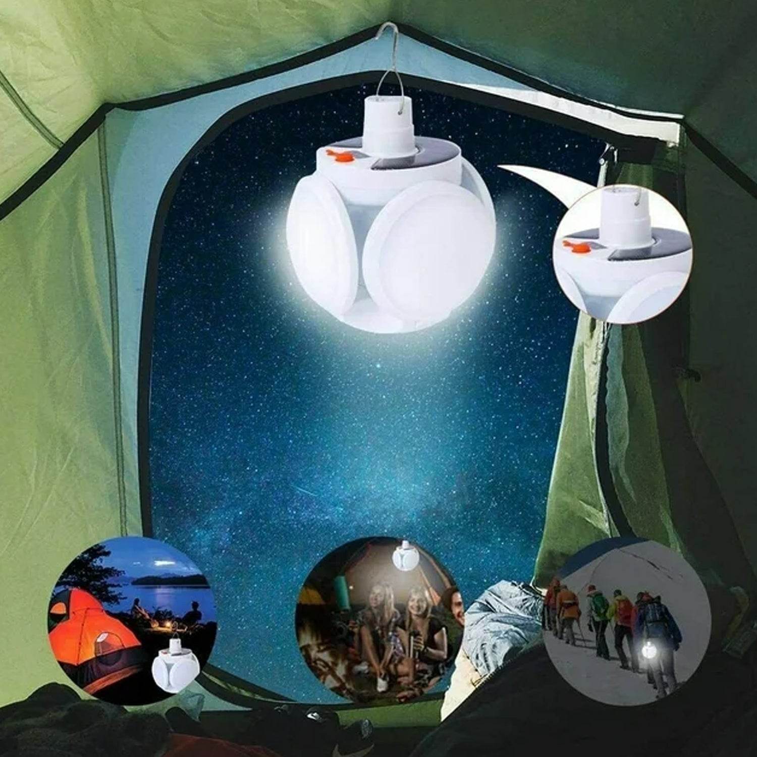 Solar Multi-functional Emergency Led Light Bulb - 9XShoppy