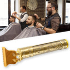12702 Hair Trimmer For Men Hair Style Trimmer Professional Hair Clipper Electric Shaving Machine Dry Shaving For Men - Hair Shaving And Trimming Beard With 4 Adjustable Blade Clipper Oil Cleaning Brush - 9XShoppy