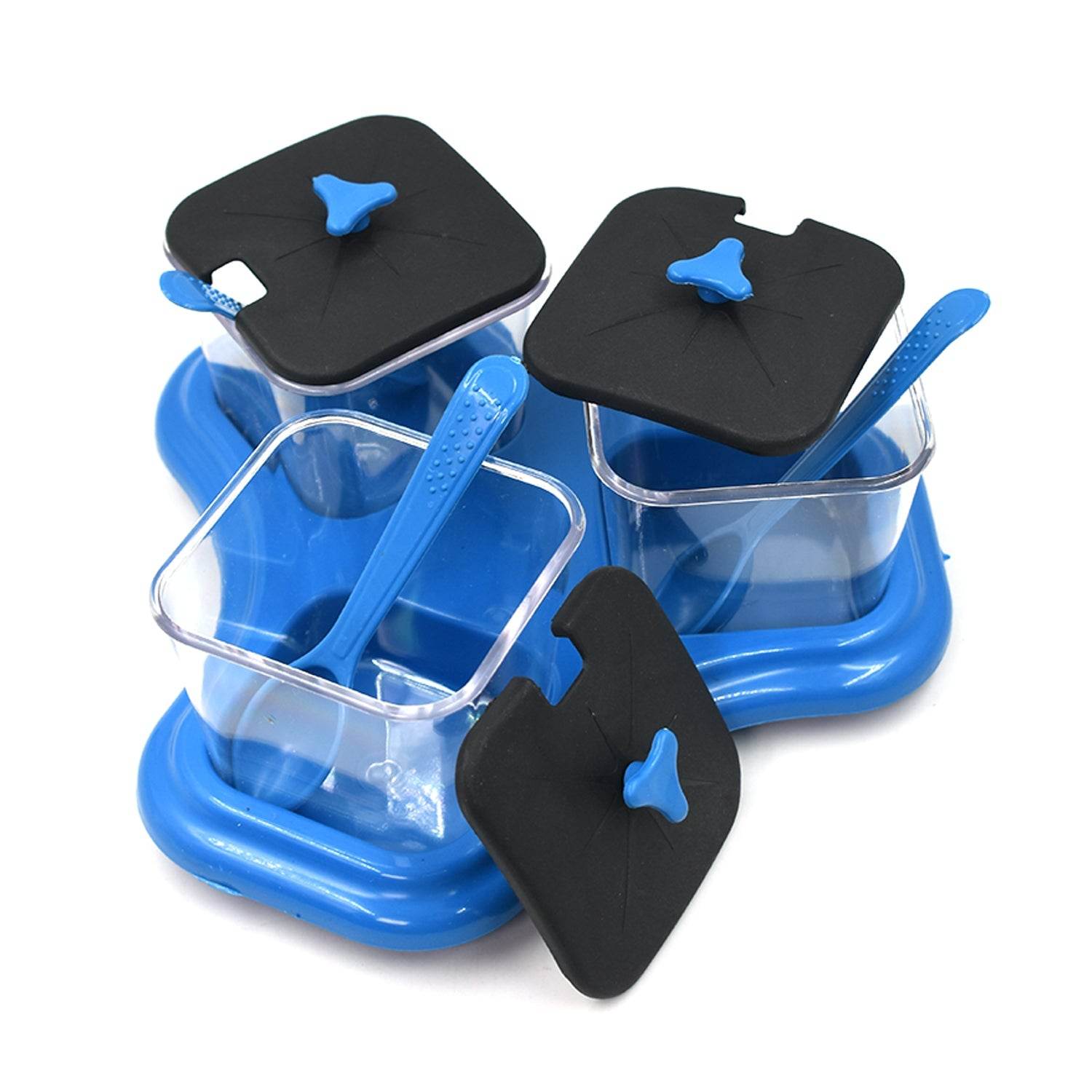 2736 3 Pc Dining Set Used As A Cutlery Set For Serving Food Purposes And Sweet Dishes And All In All Kinds Of Household And Official Places Etc. - 9XShoppy