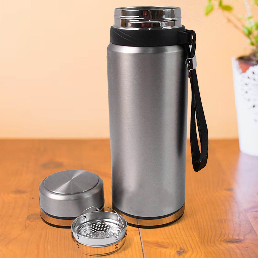 Double-wall Stainless Steel Vacuum Insulated Bottle (1000ml Approx) - 9XShoppy