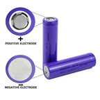 6207 High-capacity Released Rechargeable Batteries 3.7v 1200mah Flat Top Lithium Rechargeable Battery (1pc) - 9XShoppy