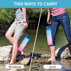0325 Motivational Water Bottle With Straw Time Marker Bpa-free Tritan Portable Gym Water Bottle Leakproof Reusable Special Design For Your Sports Activity Hiking Camping - 9XShoppy
