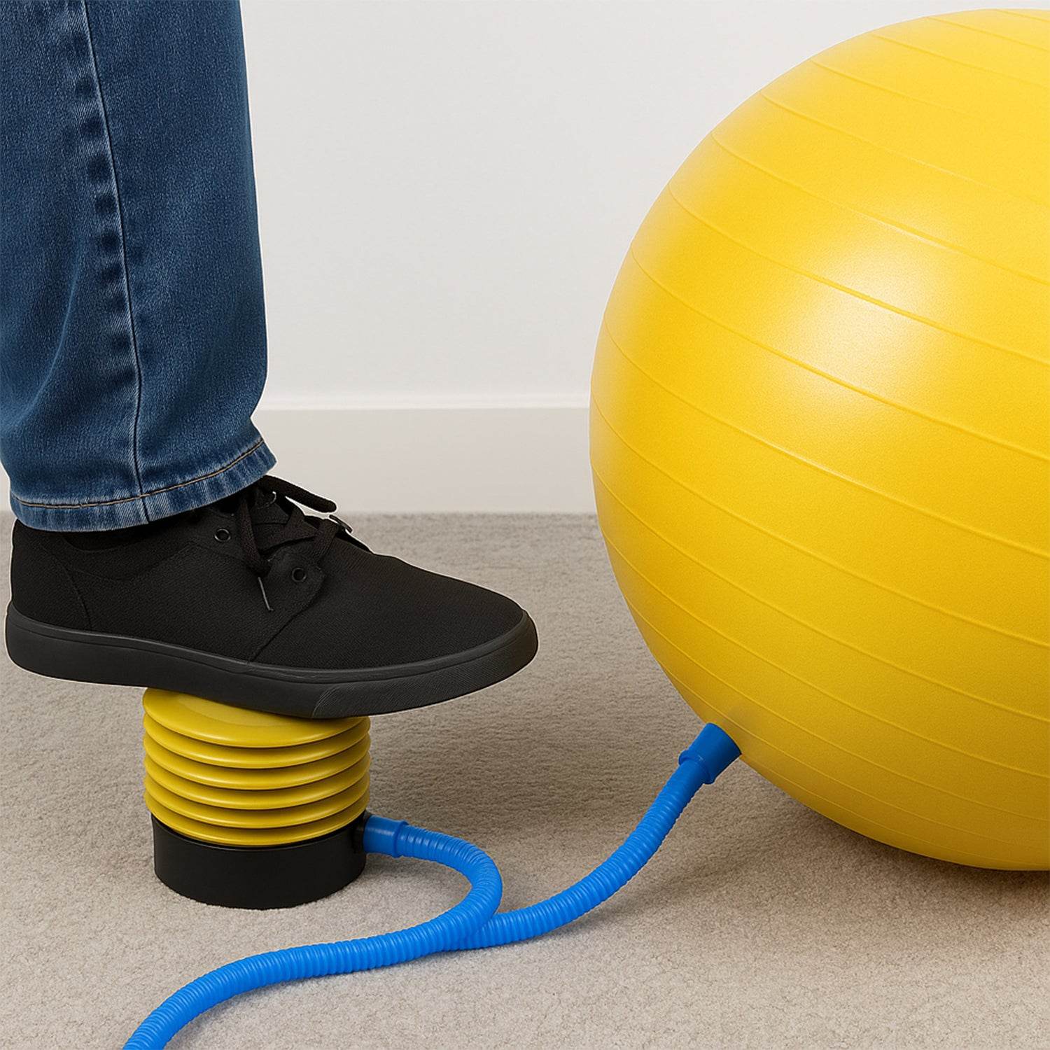 Portable Foot Air Pump With Hose - 9XShoppy