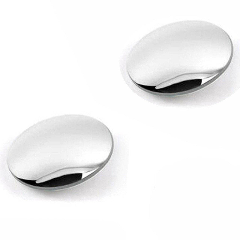 1512 Blind Spot Round Wide Angle Adjustable Convex Rear View Mirror - Pack Of 2 - 9XShoppy