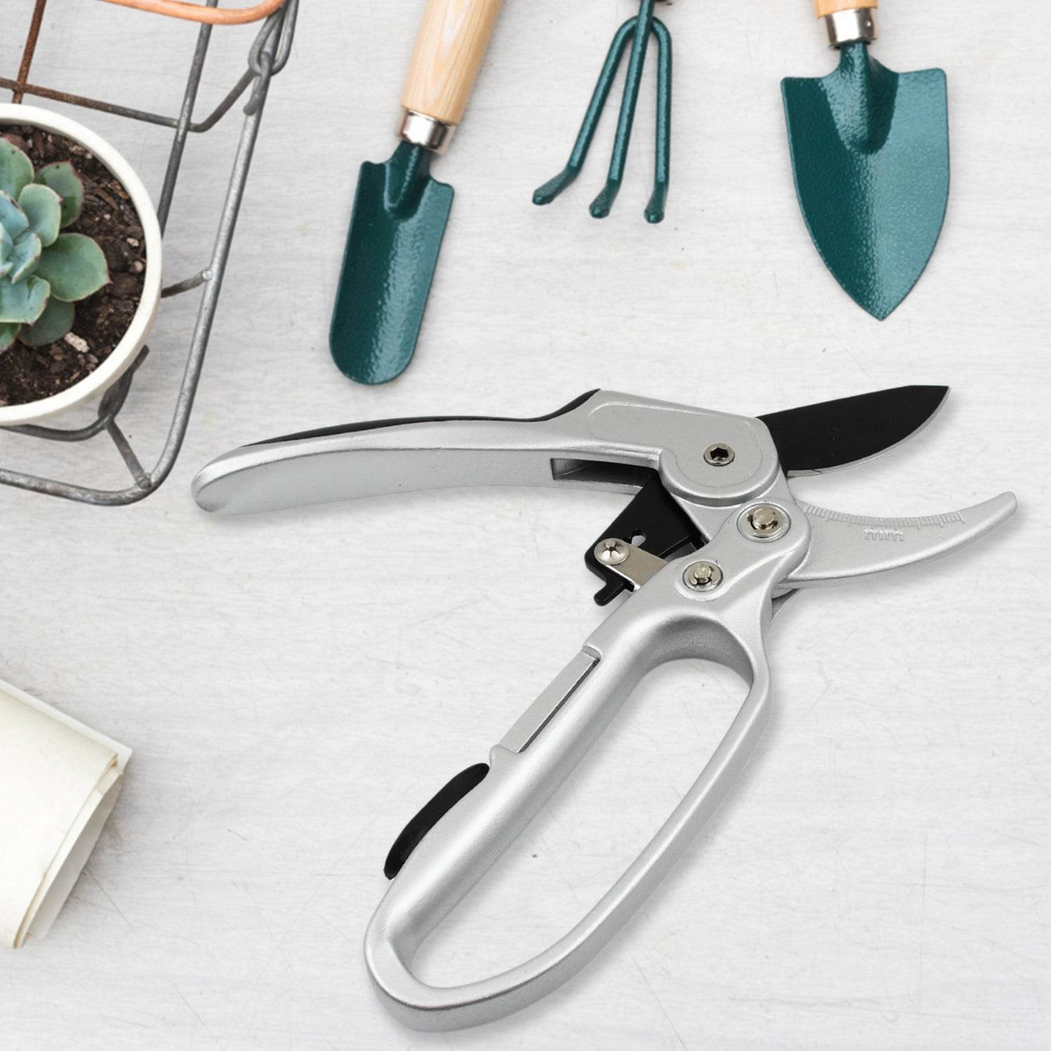 Pruning Shear Garden Shear Steel Hand Shears 20 Cm 8 Inch (1 Pc) - 9XShoppy