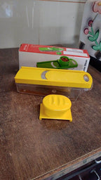 Big Multipurpose Vegetable And Fruit Slicer (Yellow 1 Pc) - 9XShoppy