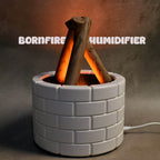 Bonfire Shaped Diffuser Essential Oil Diffuser Multi Function Flame Oil Diffuser (1 Pc) - 9XShoppy