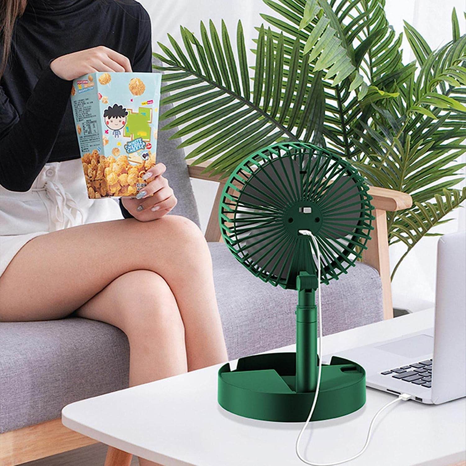 Telescopic Electric Desktop Fan - 9XShoppy