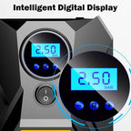 Digital Car Tyre Inflator Portable Air Compressor Pump - 9XShoppy