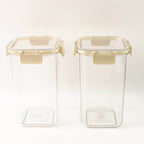 Apex Press N Lock Airtight Kitchen Storage Container Set (2pc1400ml) Approx - 9XShoppy