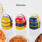 7158 Mr. Chef Smart Lunch Box Capsule Shape Strap-on Lunch Box With Water Bottle And Handle - 9XShoppy