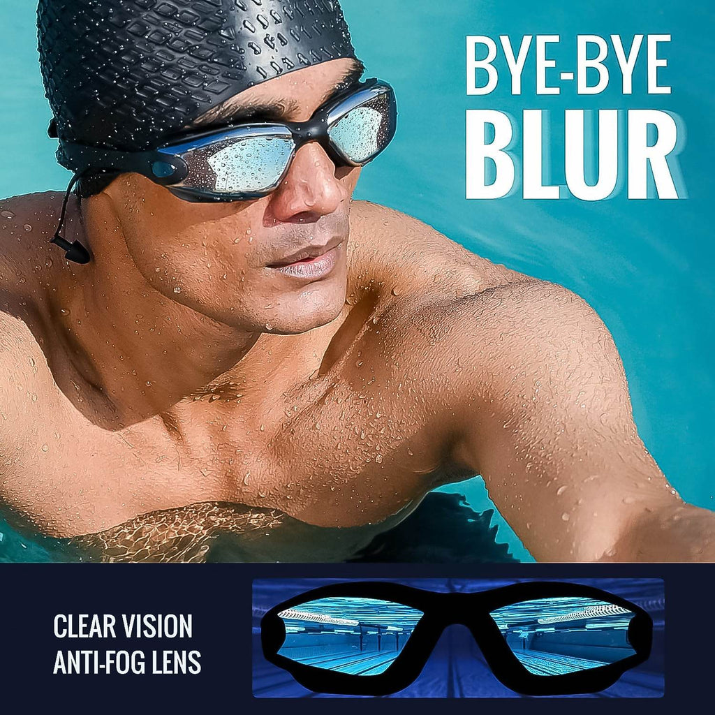 Anti-fog UV Protection Swimming Goggles - 9XShoppy