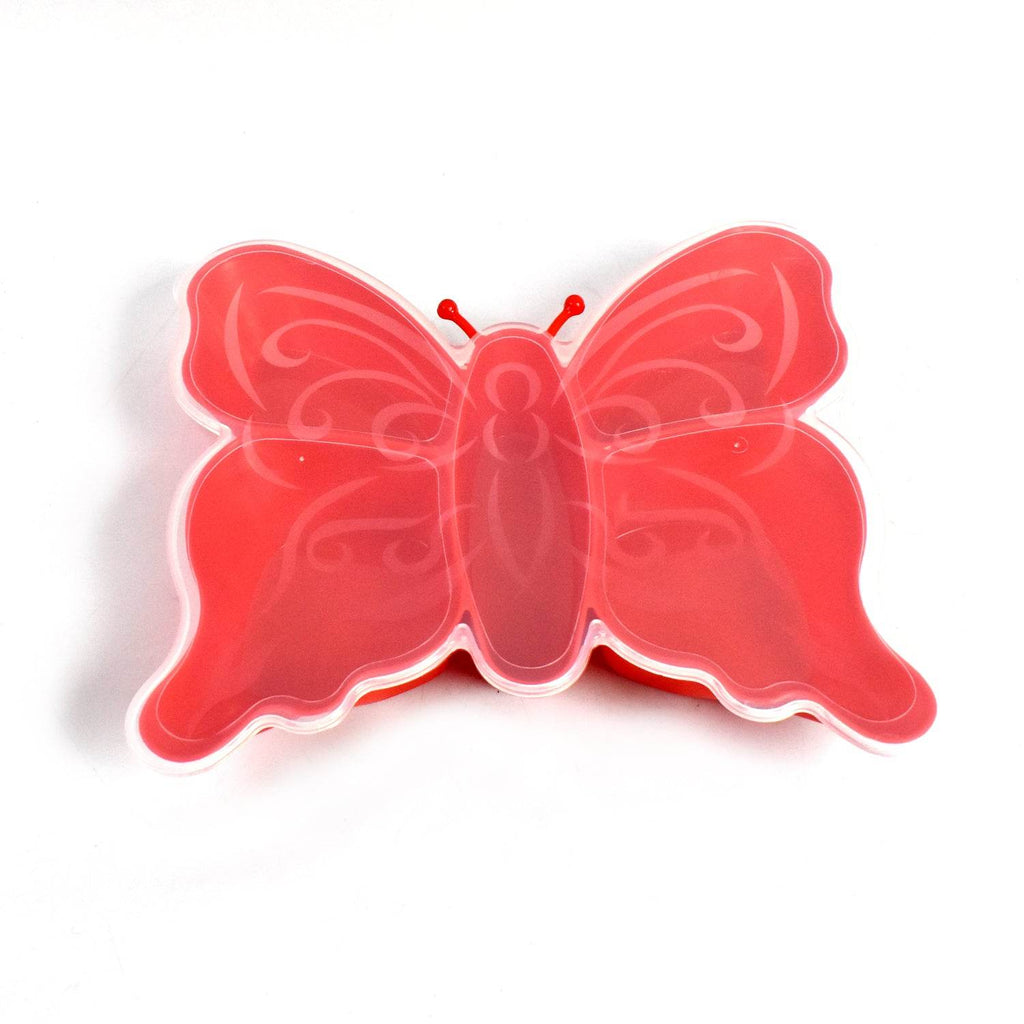 5 Compartment Multipurpose Butterfly Plastic Tray (1 Pc) - 9XShoppy
