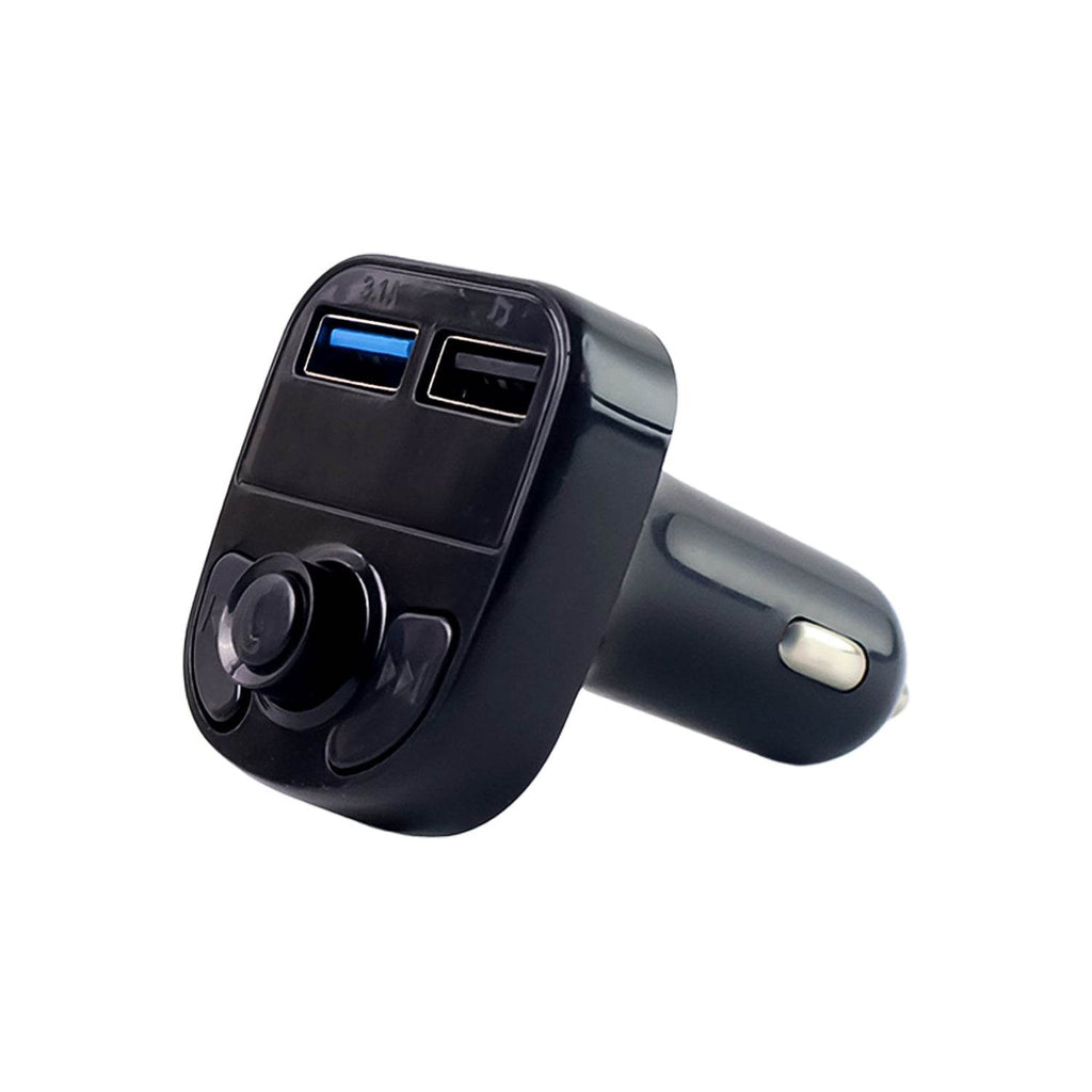 8533 Car-x8 Bluetooth Fm Transmitter Kit For Hands-free Call Receiver Music Player Call Receiver Fast Mobile Charger Ports For All Smartphoneswith 3.1a Quick Charge Dual Usb Car Charger - 9XShoppy