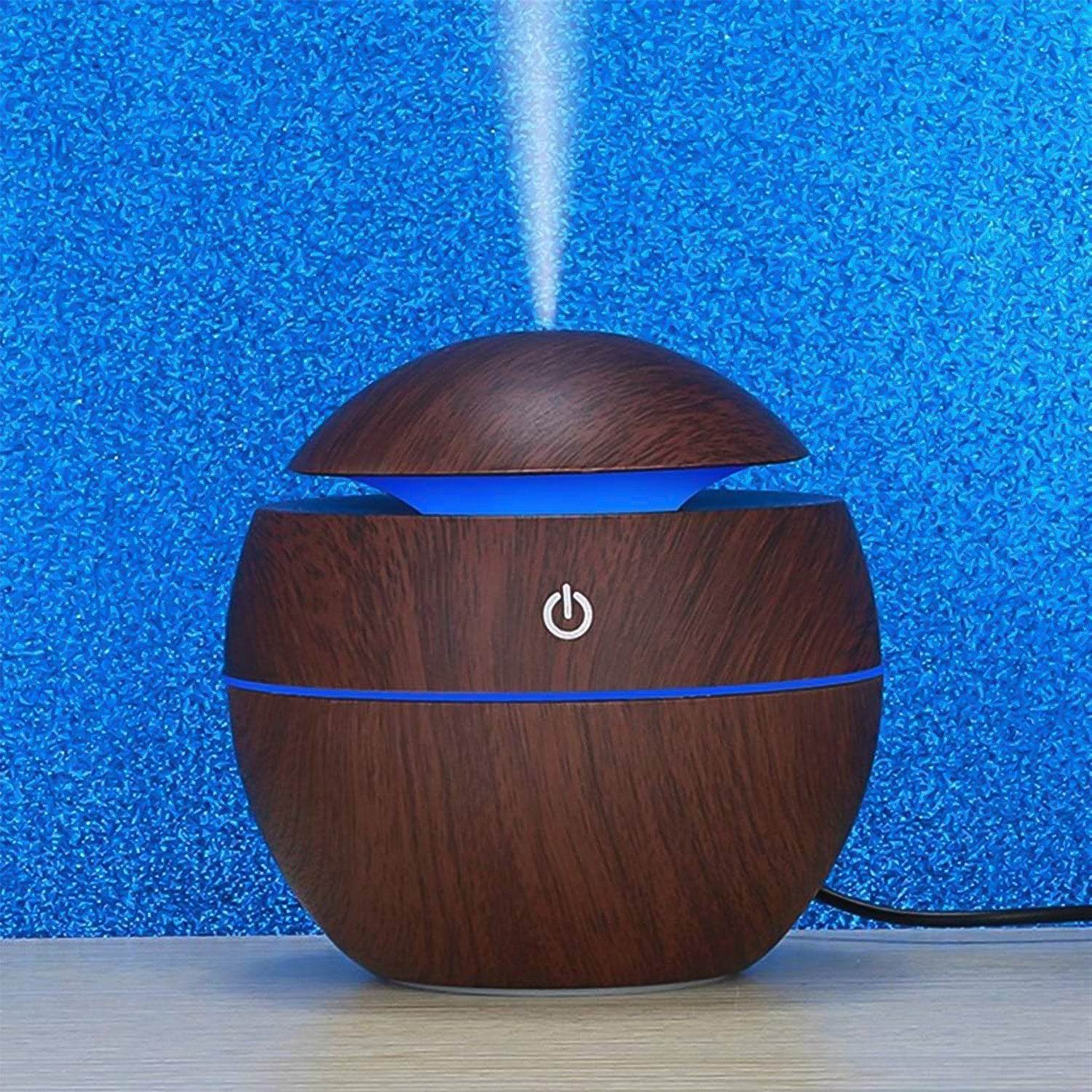 Ultrasonic Aromatherapy Humidifier Usb Desktop (130 Ml 1 Pc) - 9XShoppy