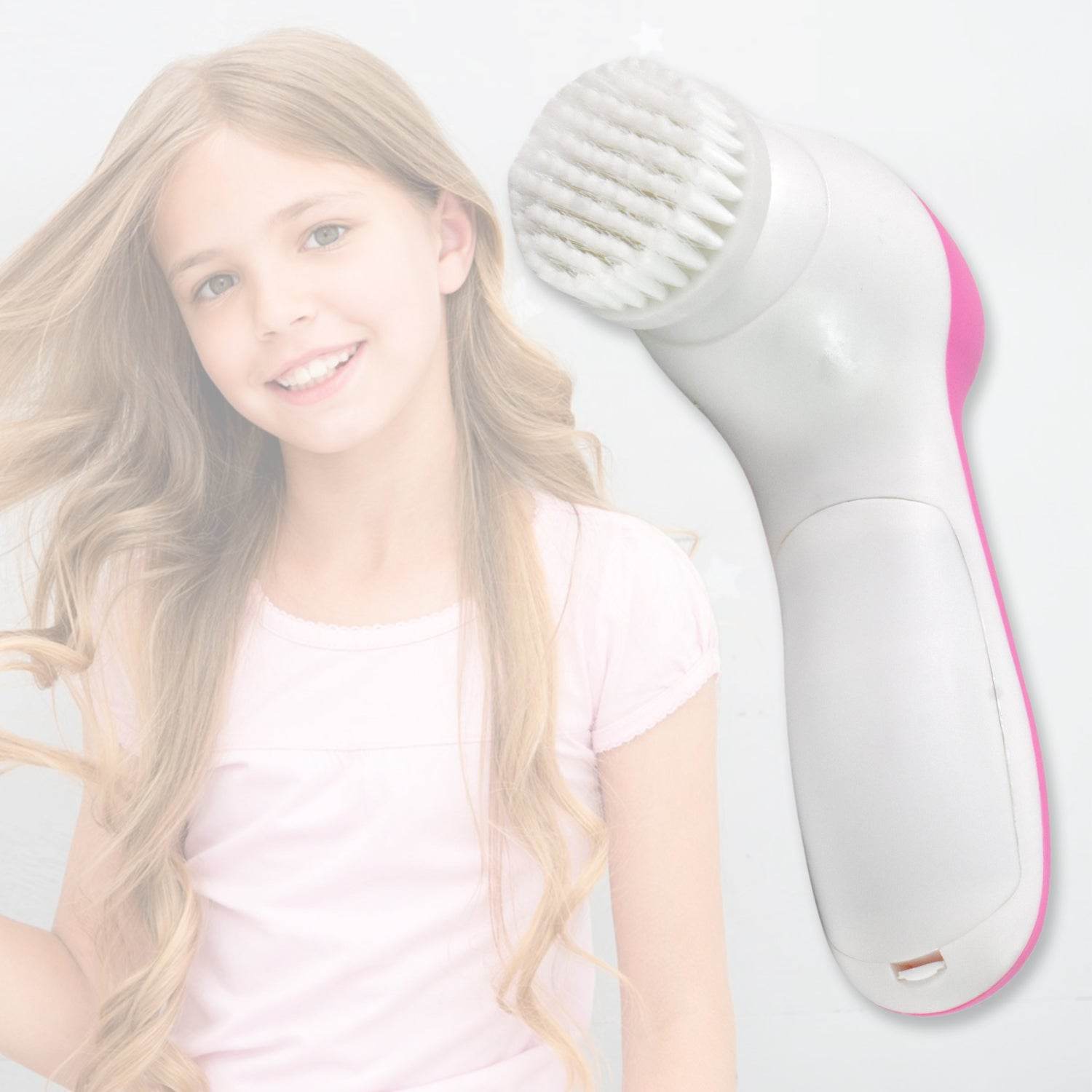 Facial Beauty Brush Face Massager (1 Pc With 2 Aa Battery Included) - 9XShoppy