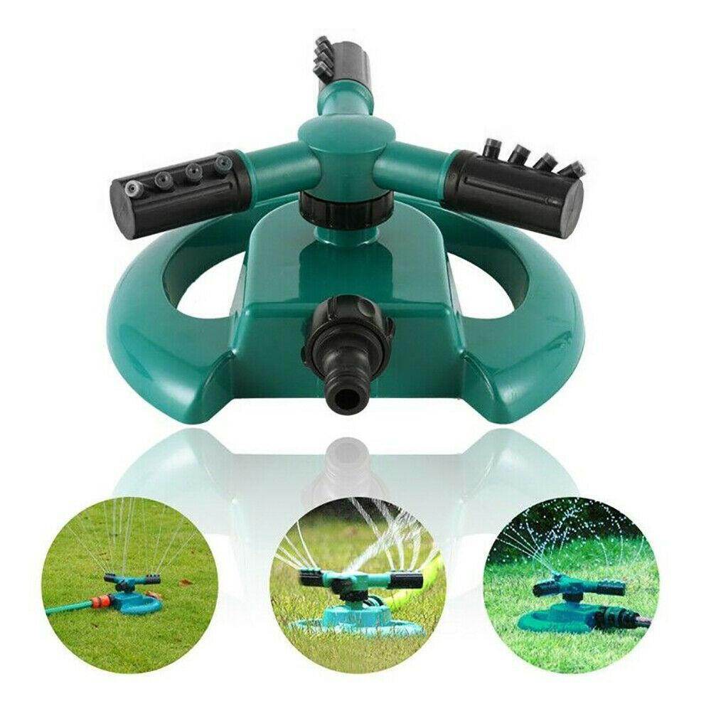 360 Sector Rotating Water Sprinkler Garden Pipe Hose Irrigation Yard - 9XShoppy