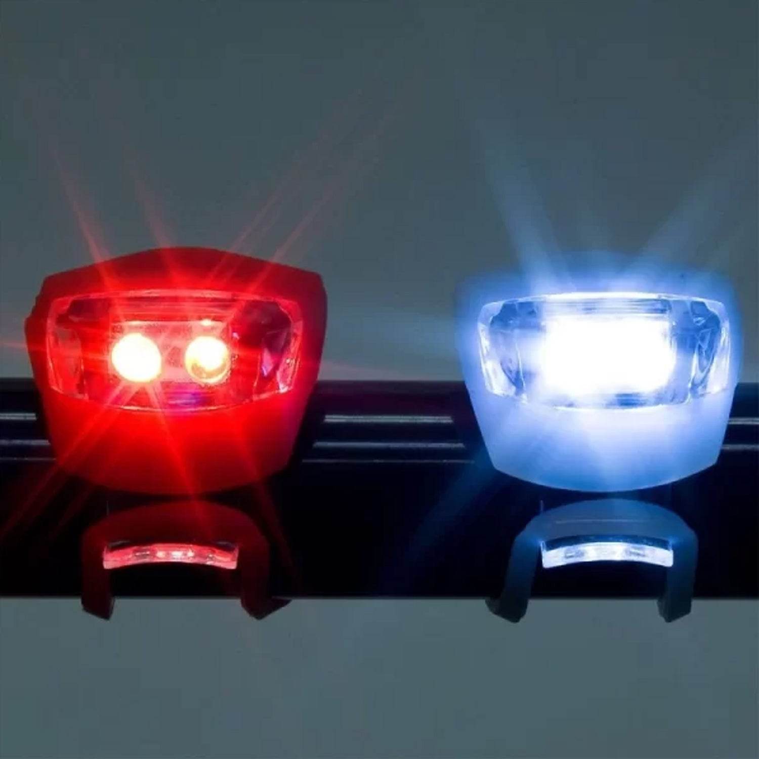 Silicone Led Bike Light Set (2 Pcs Set) - 9XShoppy