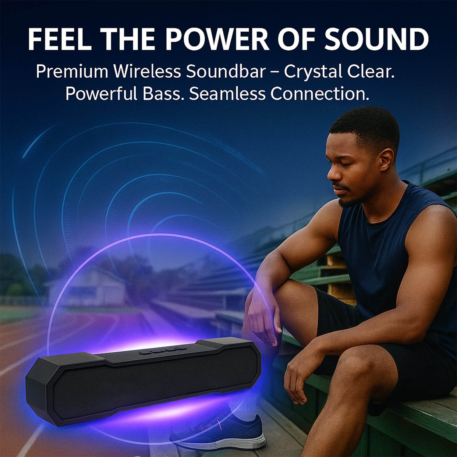 3d Sound Wireless Bluetooth Speaker (1 Pc) - 9XShoppy