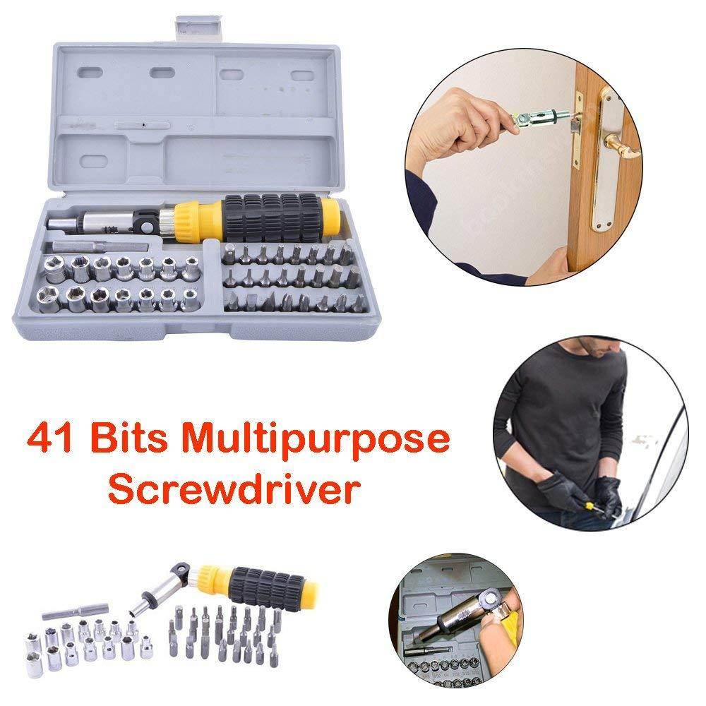 Socket And Screwdriver Tool Kit Accessories (41 Pcs) - 9XShoppy