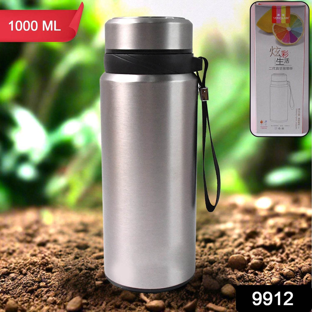 Double-wall Stainless Steel Vacuum Insulated Bottle (1000ml Approx) - 9XShoppy