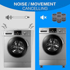 Adjustable Anti-vibration Pads For Washing Machine And Refrigerator Base (4 Pc) - 9XShoppy