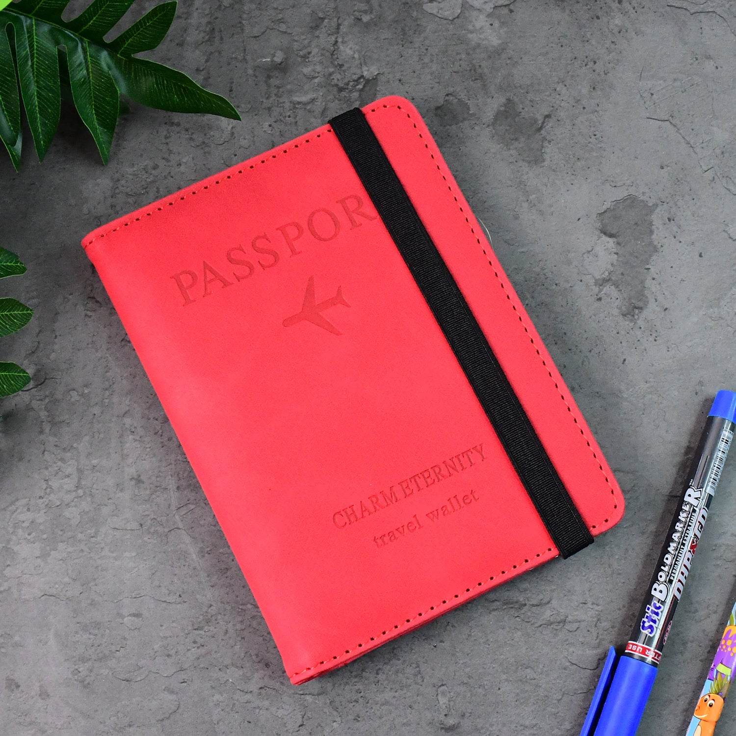 Premium Multifunction Travel Passport Holder Wallet (15x11cm 1 Pc) - 9XShoppy