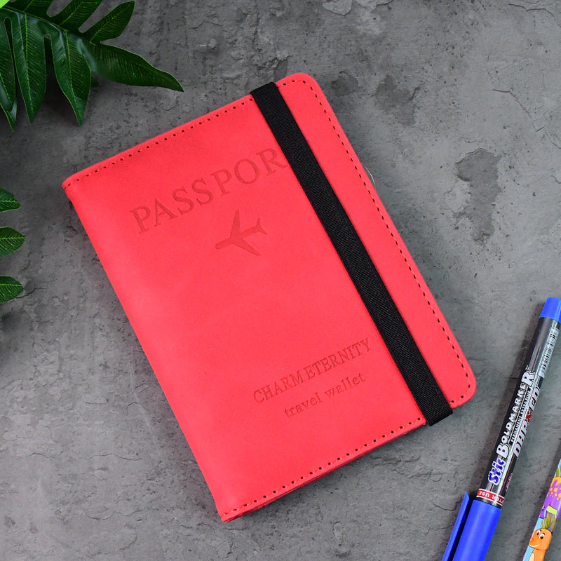 Premium Multifunction Travel Passport Holder  Wallet (15x11cm  1 Pc)