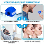 6101 V Cn Blue Jaw Exerciser Used To Gain Sharp And Chiselled Jawline Easily And Fast. - 9XShoppy