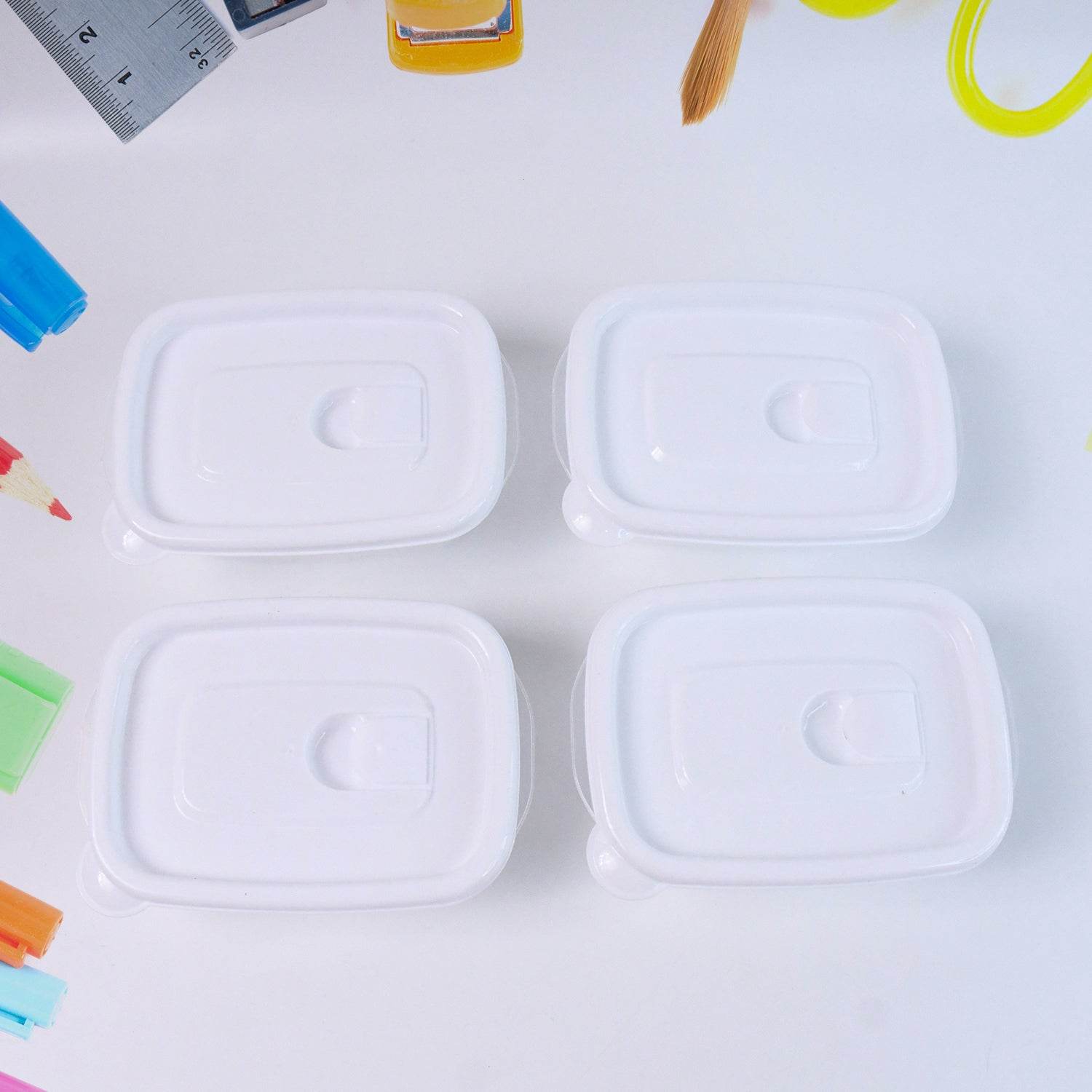 Food Storage Containers-microwave (4 Pc400ml) - 9XShoppy