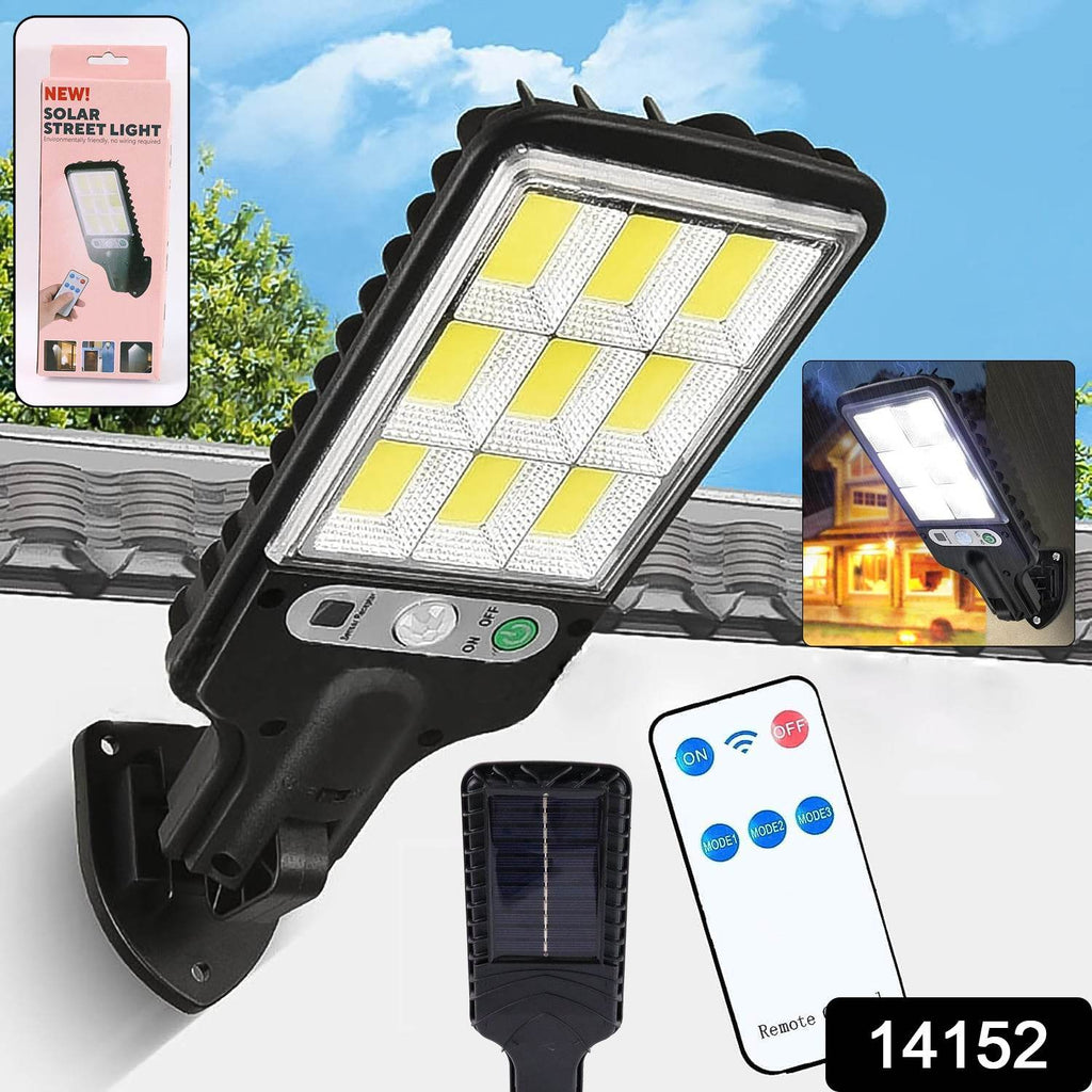 High-power Solar Led Street Light With Motion Sensor Remote Control - 9XShoppy