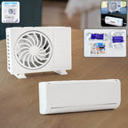 Ac Design Solar-powered Car Air Freshener Built-in Perfume Diffuser For Dashboard And Ac Vent - 9XShoppy