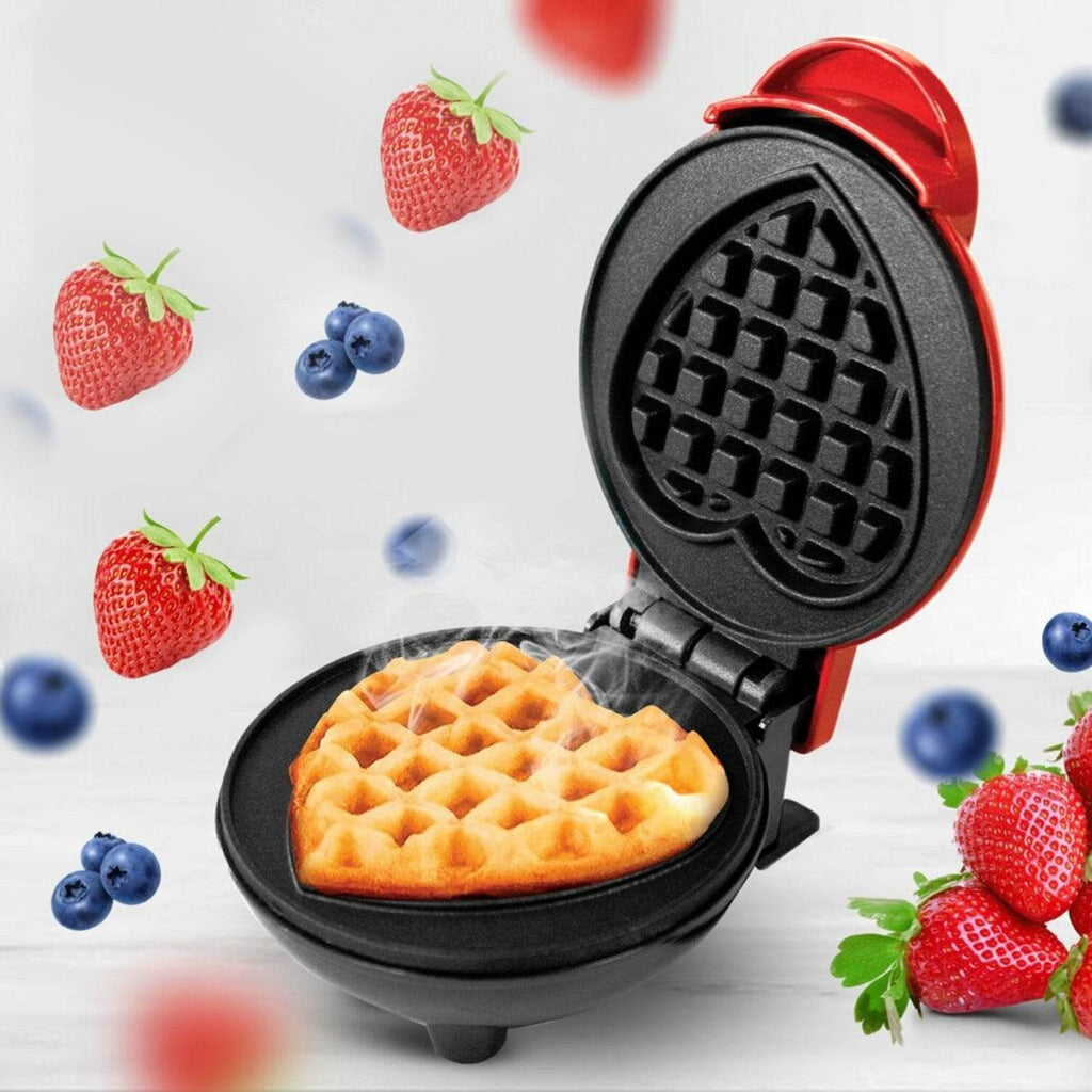 Mini Waffle Maker Machine Waffle Iron - 9XShoppy