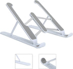 7240 Adjustable Laptop Stand Holder With Built-in Foldable Legs And High Quality Fibre - 9XShoppy